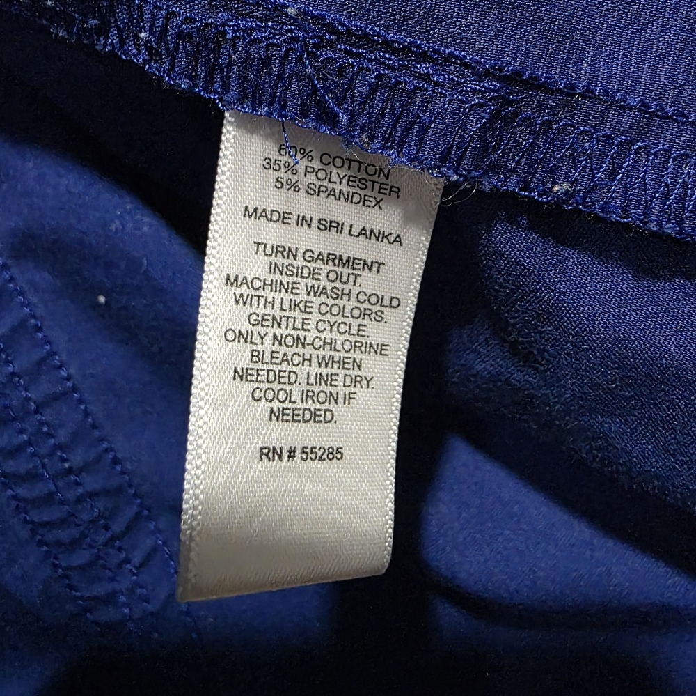 Express Design Studio Blue Button Down Long Sleev… - image 6